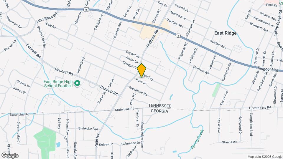 5309 Rose St Map and Location Details