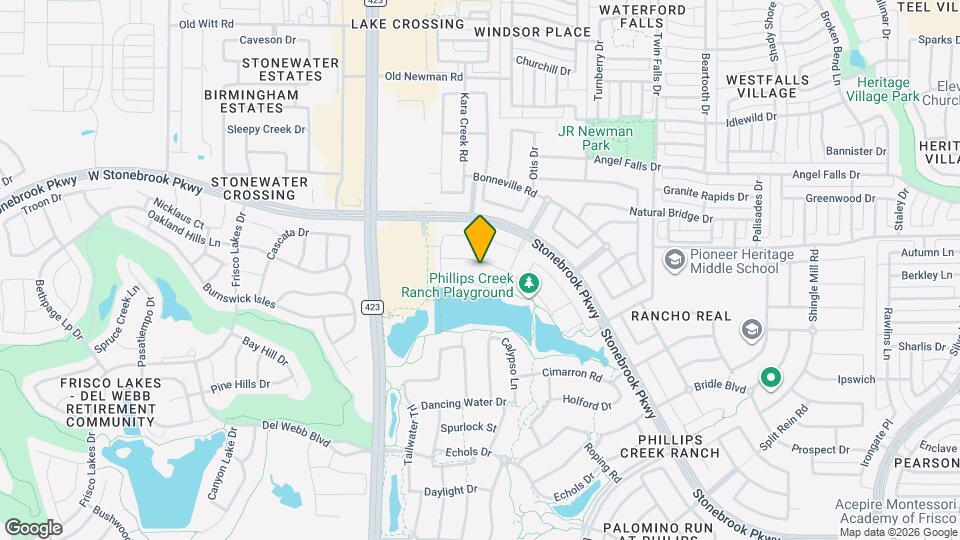 703 Thoroughbred Ave Map and Location Details