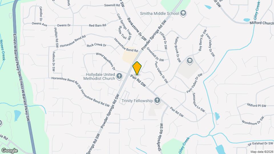 2199 Sandell Trail SW Mapa y Detalles de la Ubicación