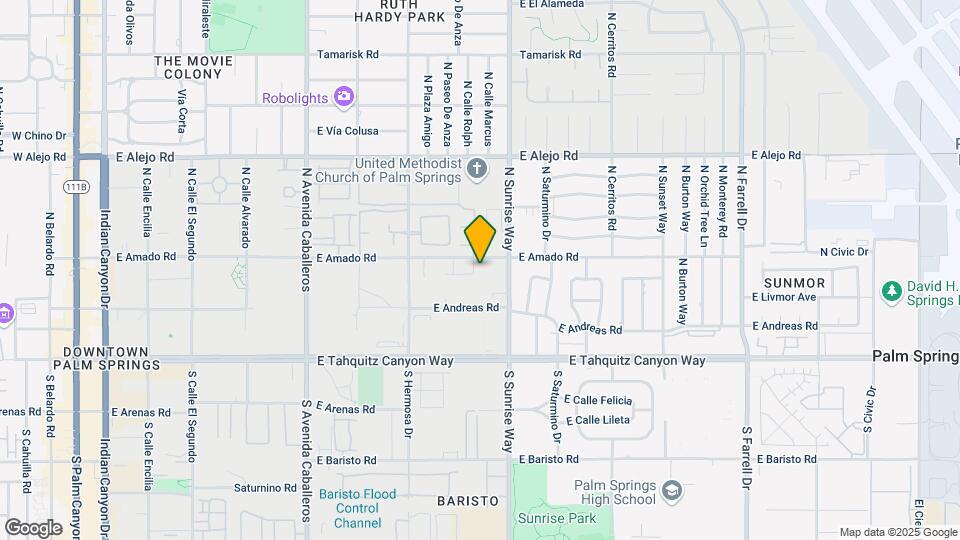 1475 E Amado Rd Map and Location Details