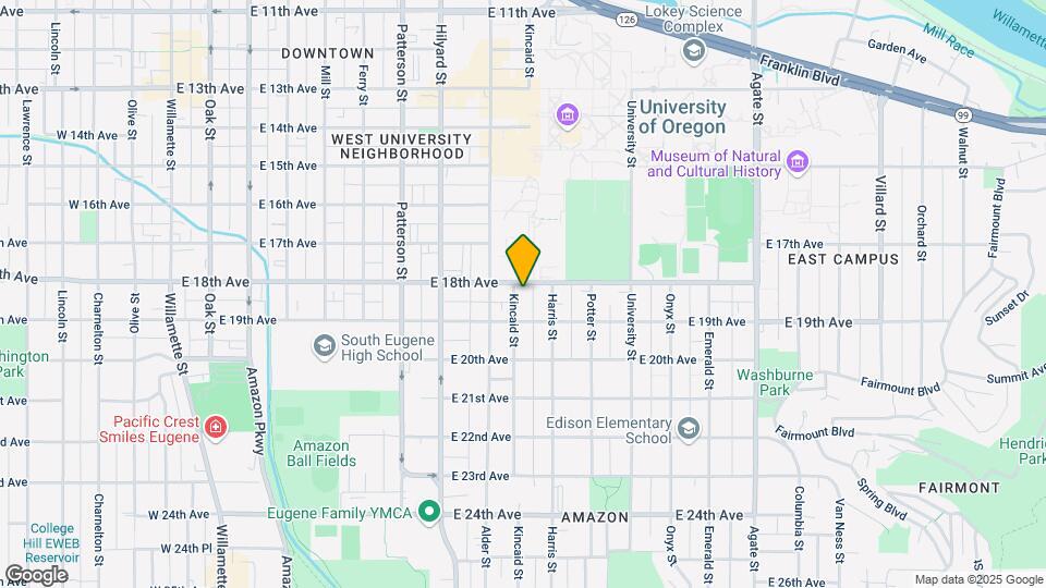1831 Kincaid St Map and Location Details