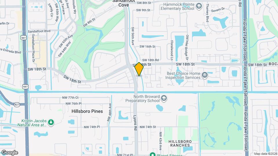 23398 Lyons Rd Map and Location Details