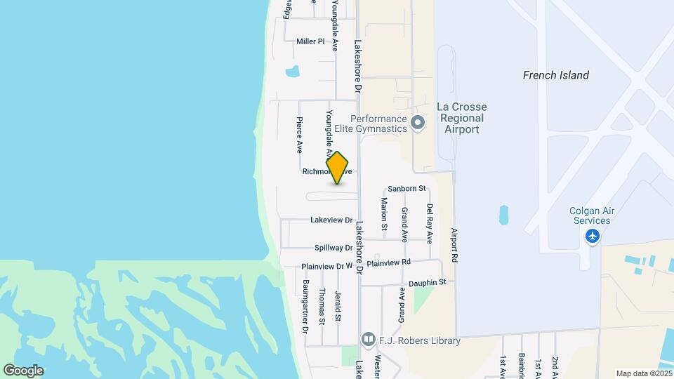 2815 Lakeshore Dr Mapa y Detalles de la Ubicación