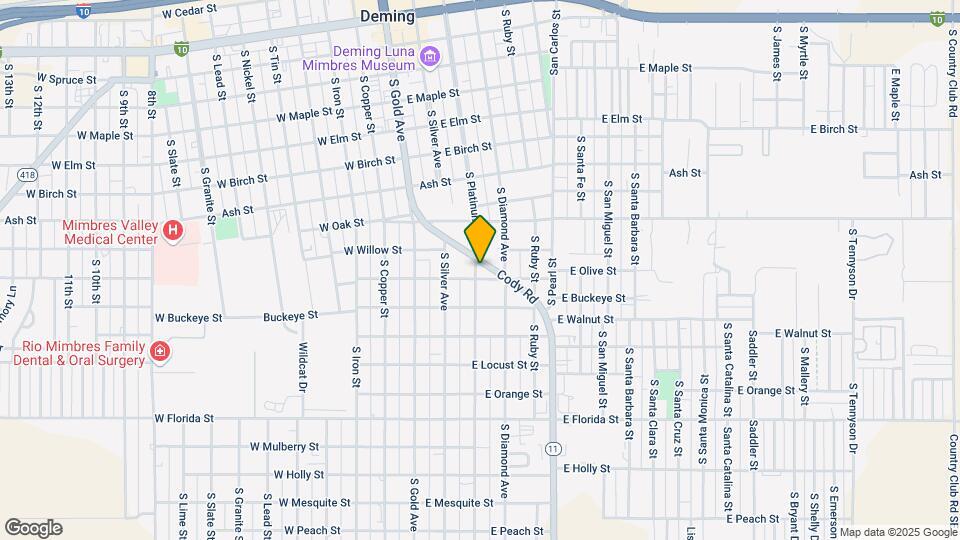 915 S Platinum Ave Map and Location Details
