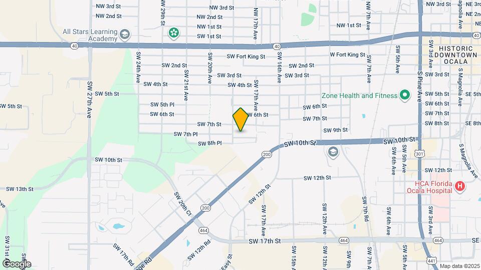 731 SW 19th Ave Map and Location Details