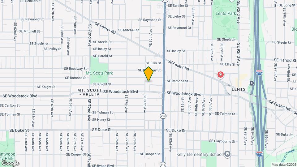 5829 SE 80th Ct Map and Location Details