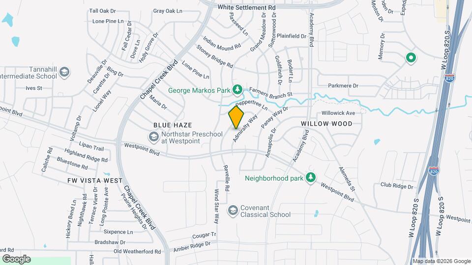 716 Admiralty Way Map and Location Details