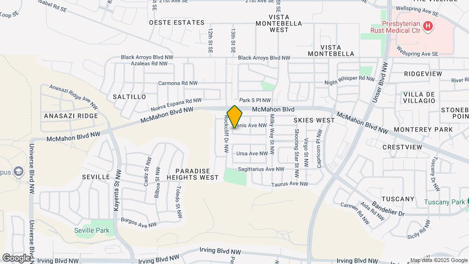 6139 Stargazer Ave NW Map and Location Details