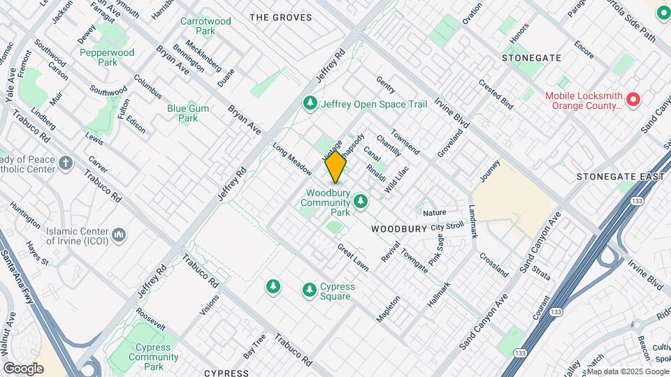 143 Sanctuary, Unit 67 Map and Location Details