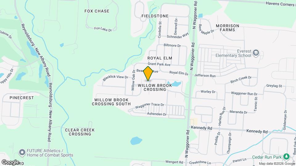 8040 Willow Brook Crossing Dr Map and Location Details