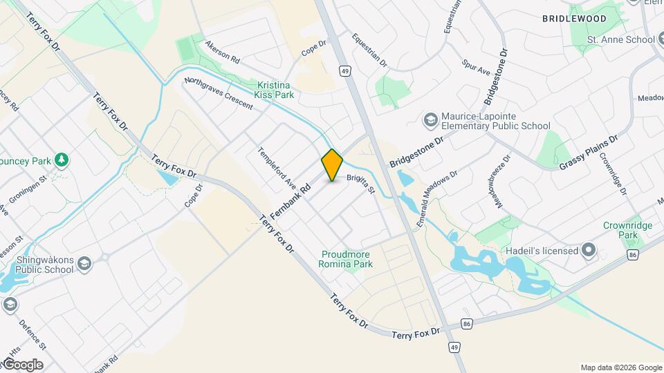 337 Brigitta St Map and Location Details