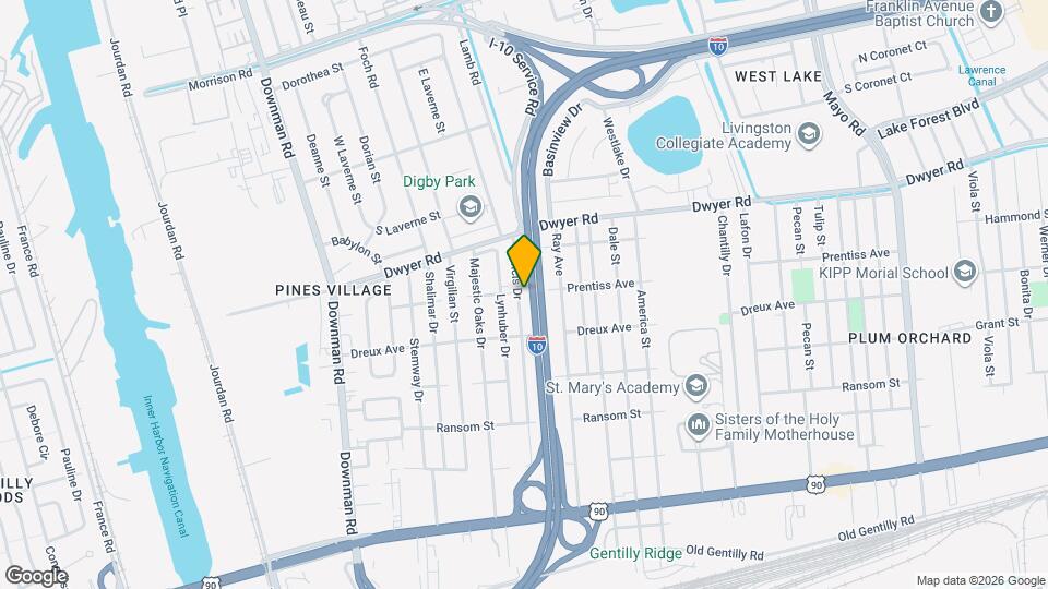 4759 Francis Dr Map and Location Details