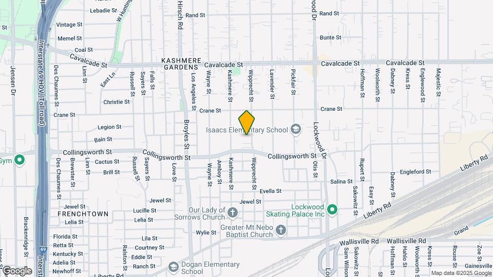 3821 Wipprecht St Map and Location Details