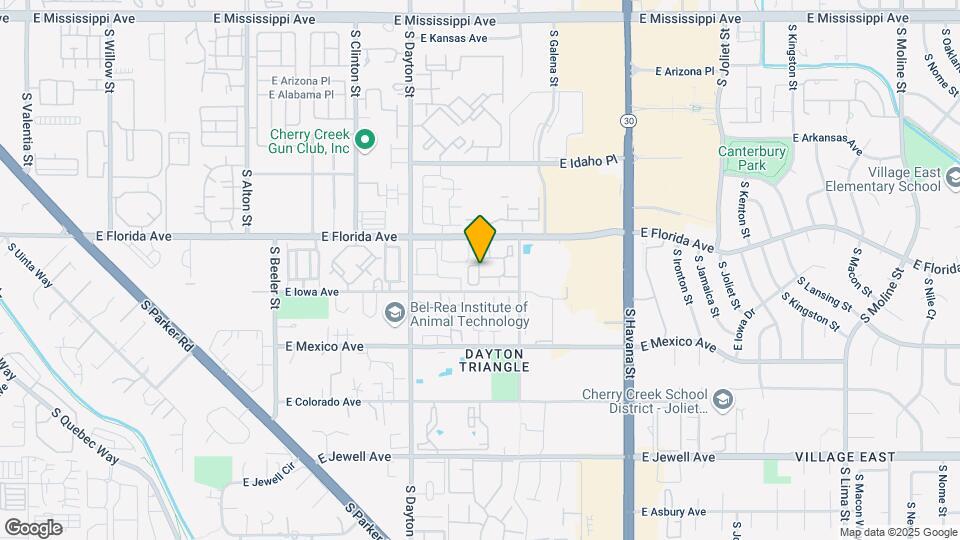 1530 S Florence Ct Map and Location Details
