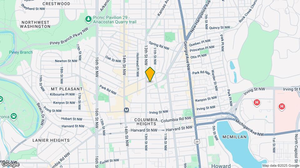 1219 Park Rd NW, Unit 1 Map and Location Details