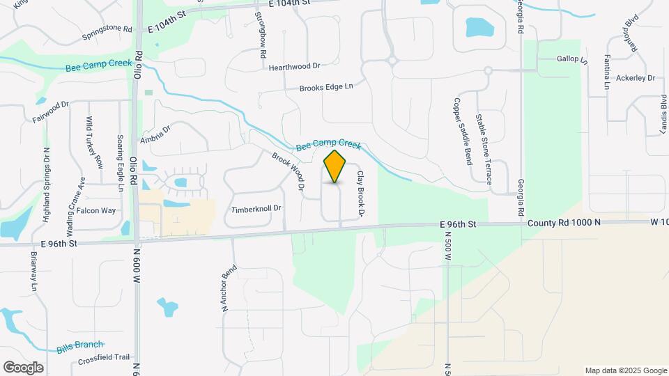 9724 Brooks Drive Mapa y Detalles de la Ubicación