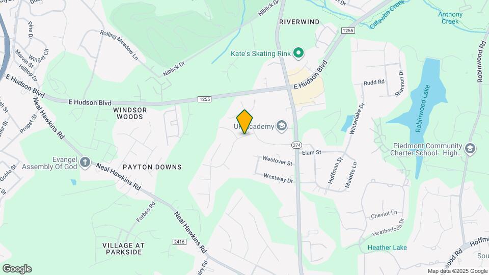 621 Burrington Ct Map and Location Details