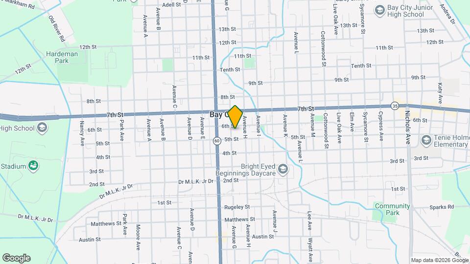 2217 Avenue G Map and Location Details