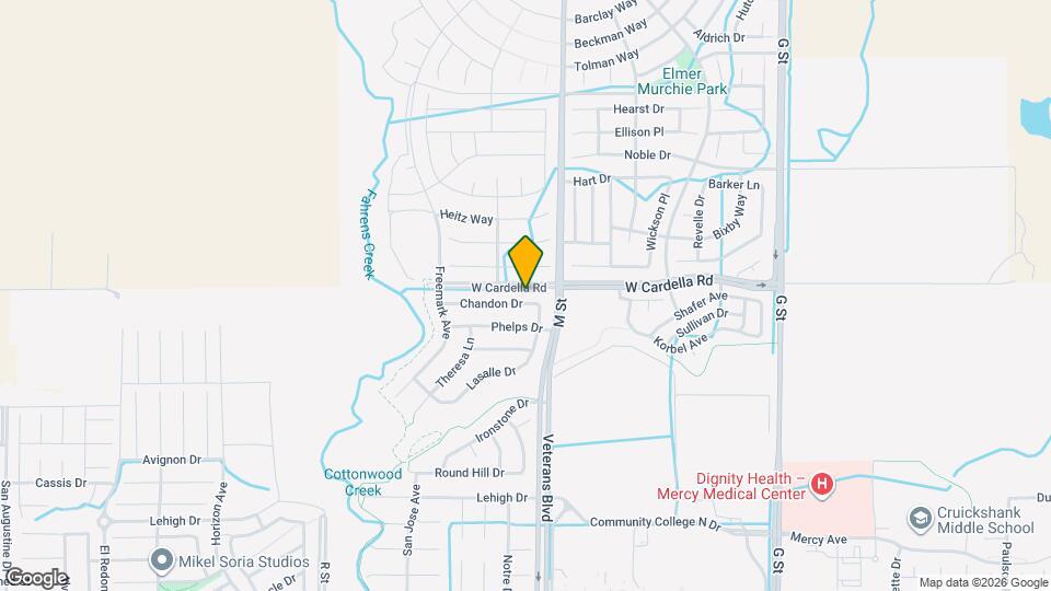 633 Chandon Dr Map and Location Details