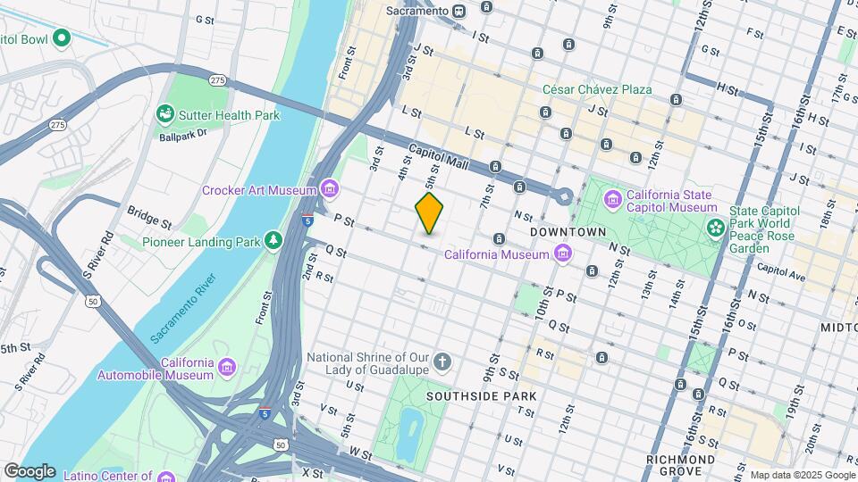515 P St Map and Location Details