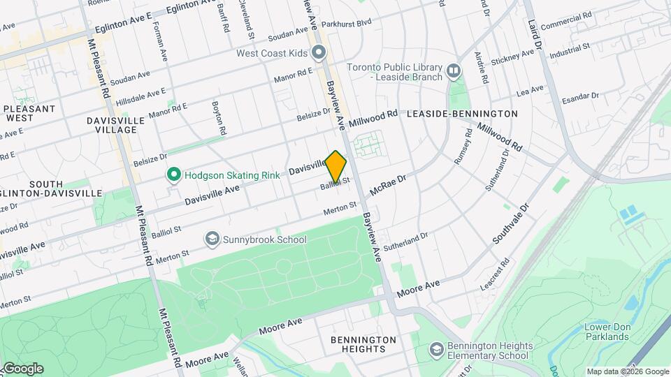 699 Balliol St Map and Location Details