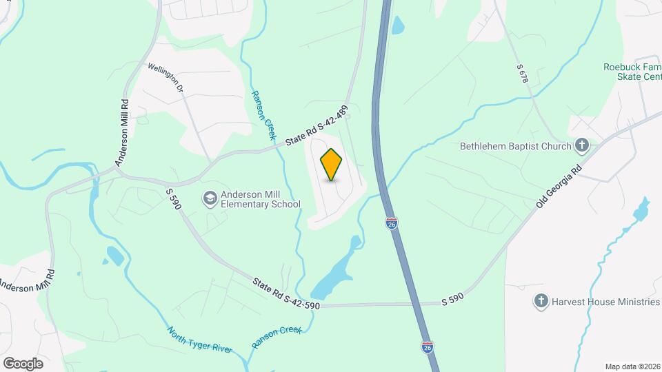 574 Chantry Ln Map and Location Details