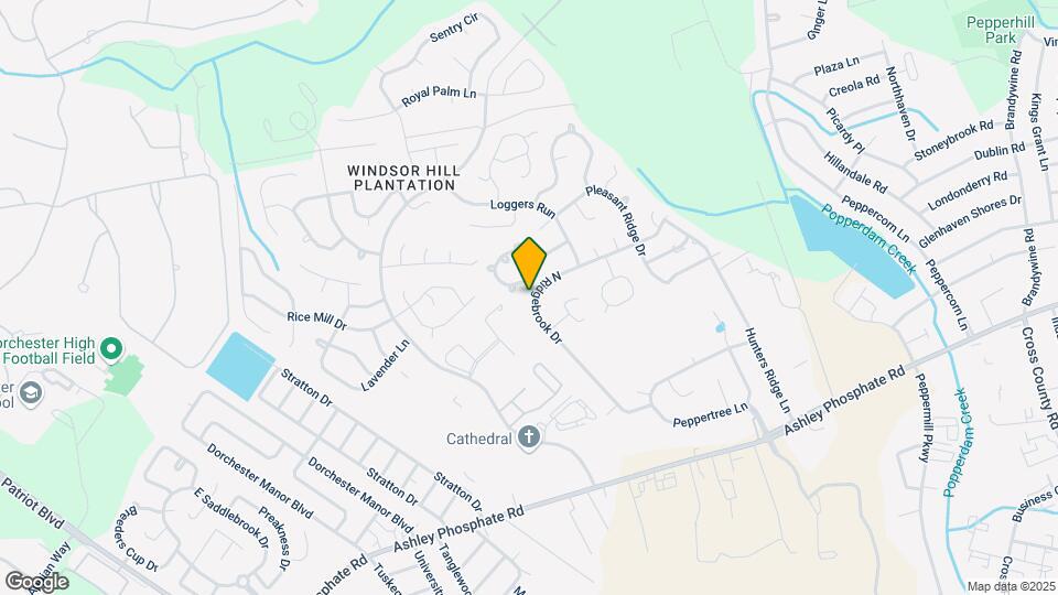 8157 N Ridgebrook Dr Map and Location Details