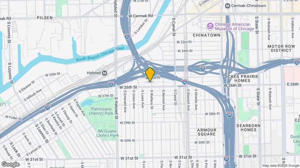602 W 26th St, Unit 3 Map and Location Details