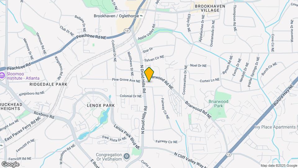 1238 Lindenwood Ln NE Map and Location Details