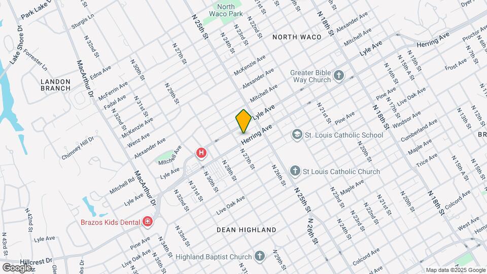 2609 Herring Ave Map and Location Details