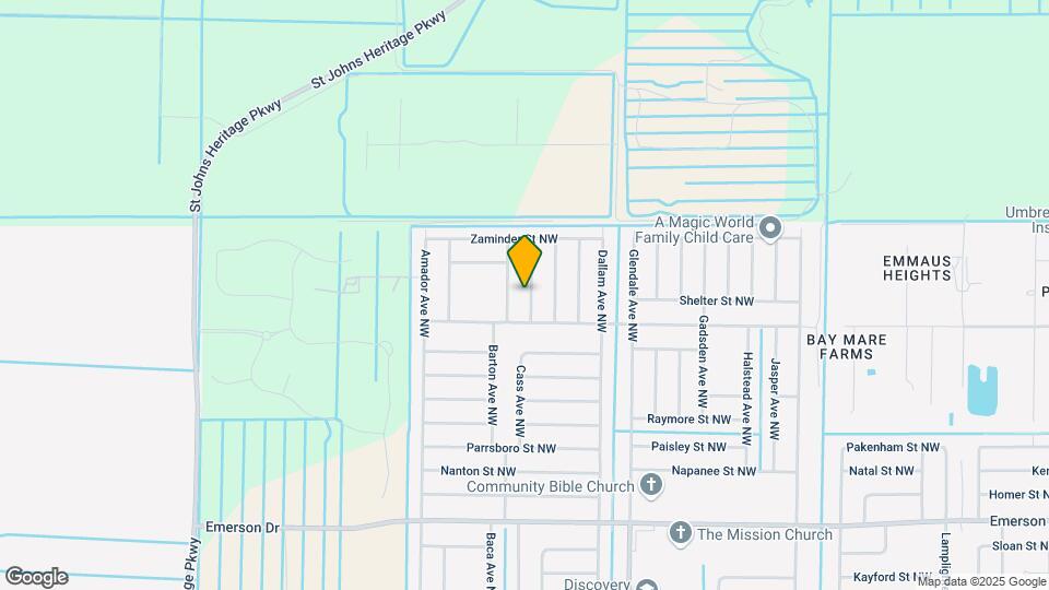 1626 Canon Ave NW Map and Location Details