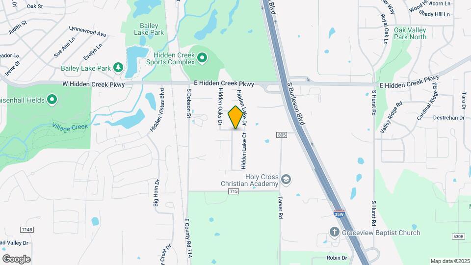 1037 Hidden Meadow Dr Map and Location Details