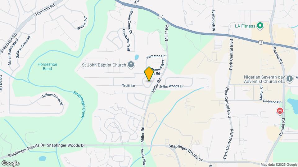2439 Miller Oaks Cir Map and Location Details