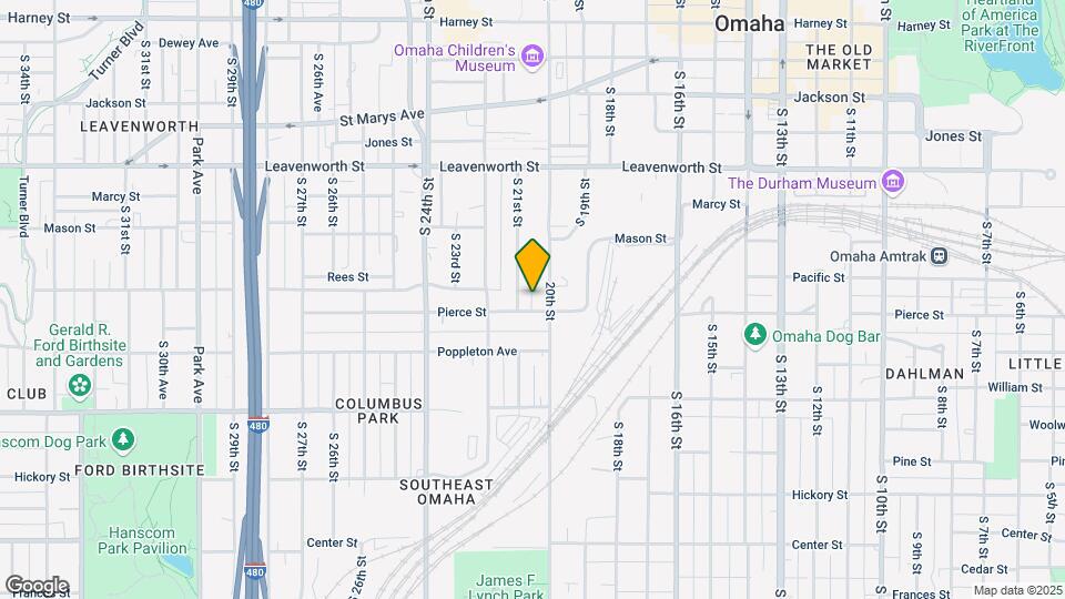 1110 S 20th St Mapa y Detalles de la Ubicación
