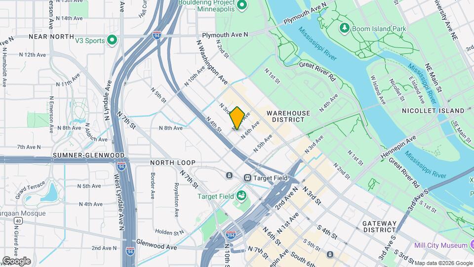 301 N 7th Ave Map and Location Details