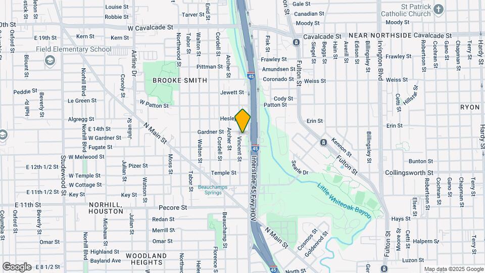 510 Vincent St Map and Location Details