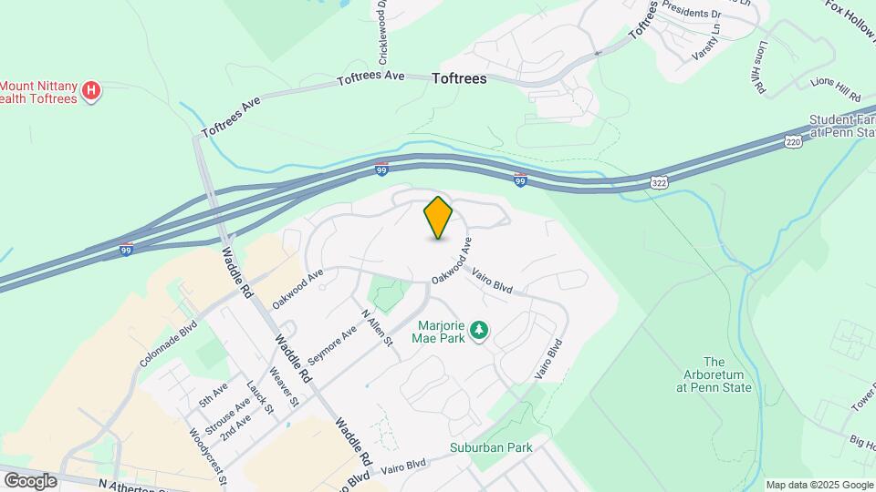 State College Collective on Oakwood Map and Location Details