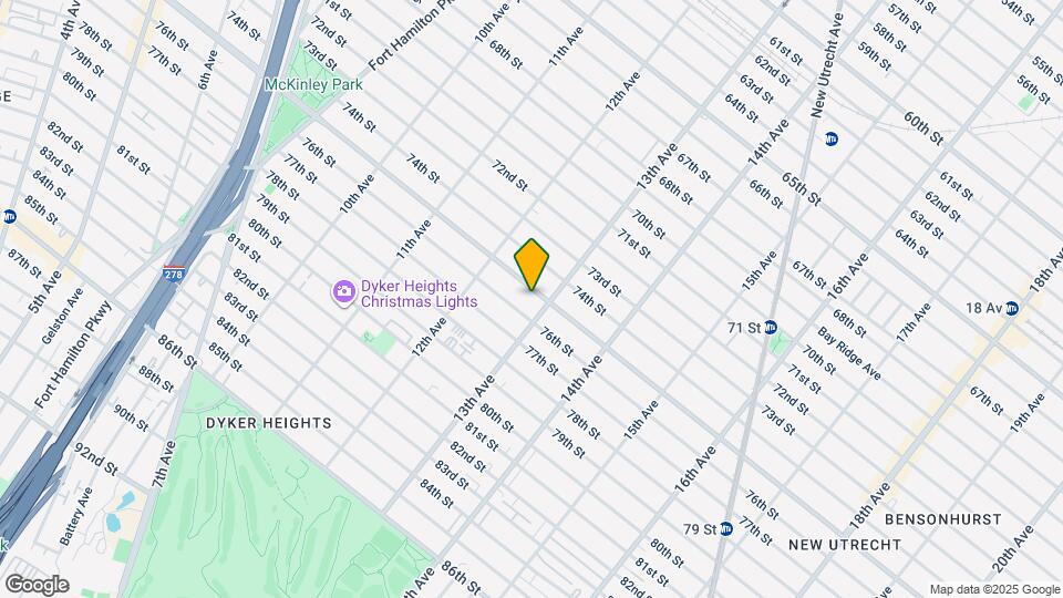 1270 Bay Ridge Pky Map and Location Details