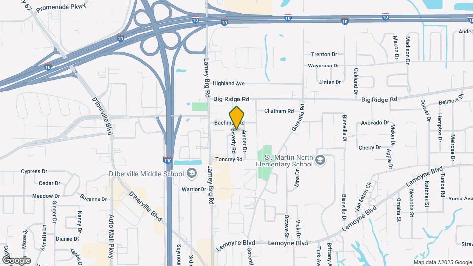 11090 Beverly Rd Map and Location Details