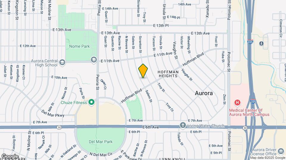 938 Salem St Map and Location Details