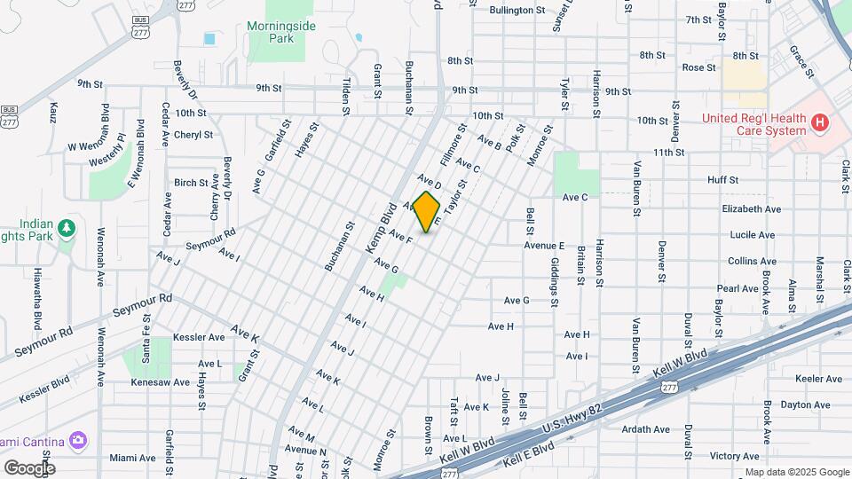 1510 Taylor St Map and Location Details