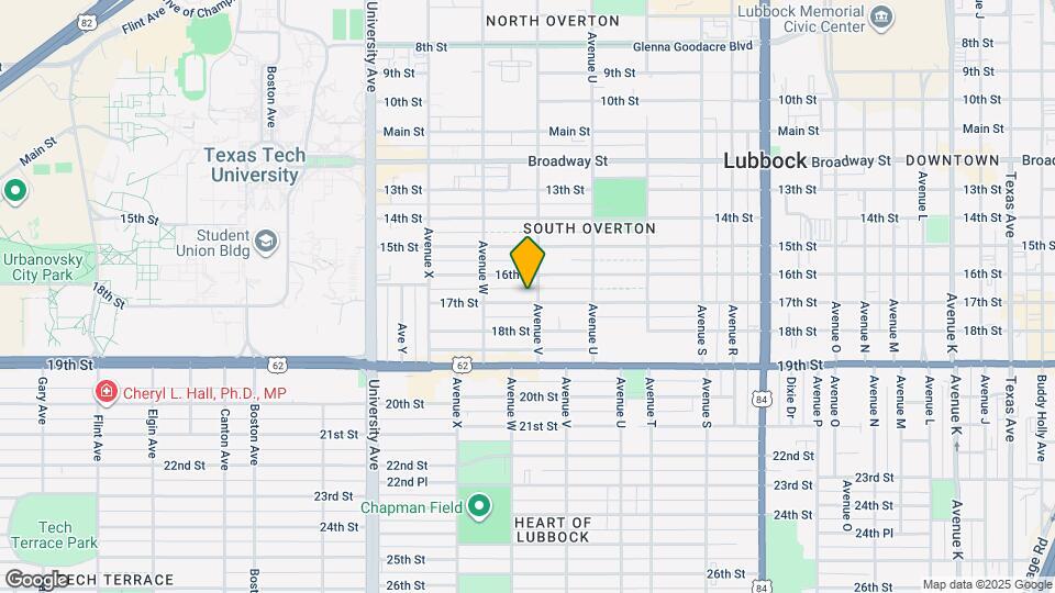 2206 17th St Map and Location Details