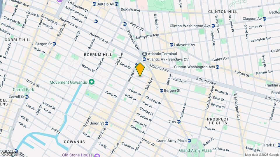 390 Bergen St Map and Location Details