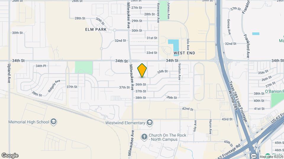 6411 35th St Map and Location Details