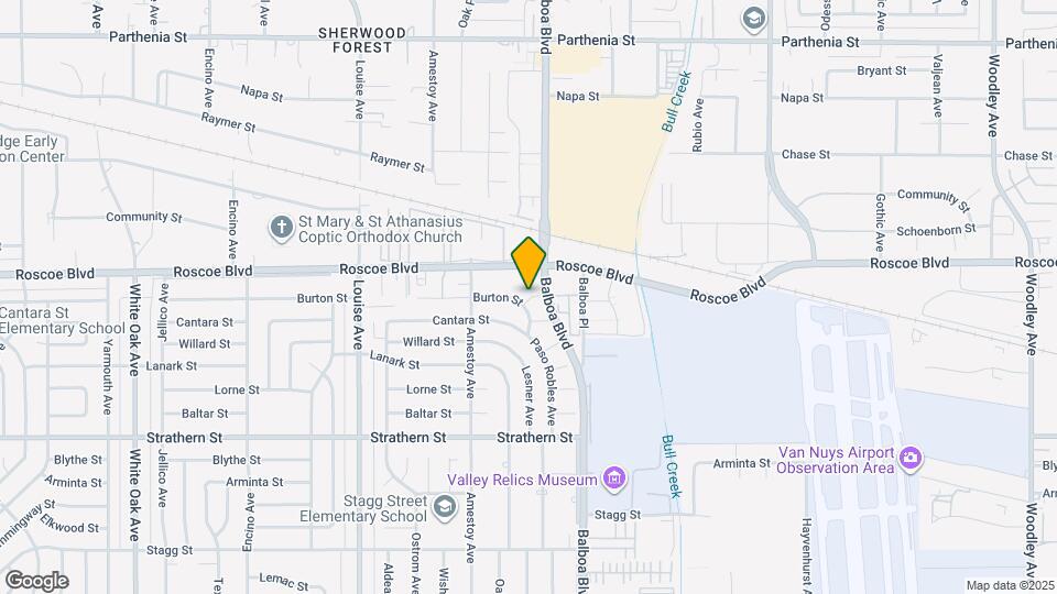 17021 Burton St Map and Location Details