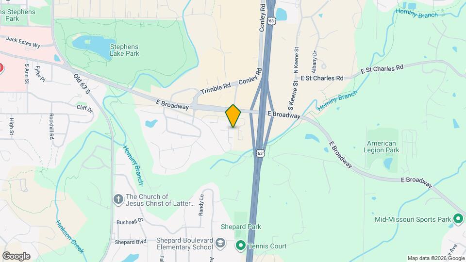 502 Columbia Dr Map and Location Details