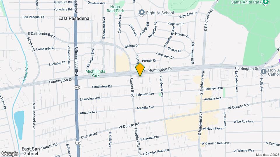 1018 W Huntington Dr Map and Location Details