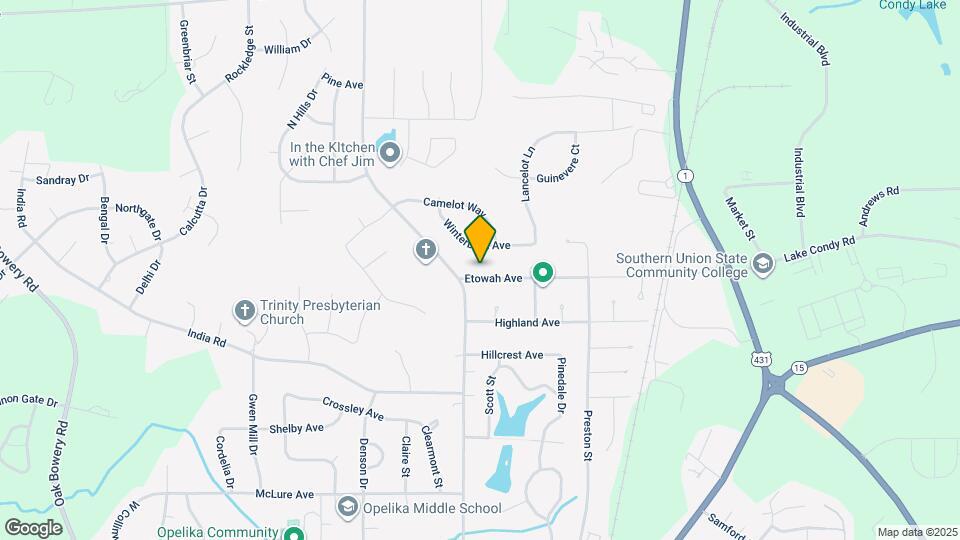 410 Etowah Ave, Unit 1.0 Map and Location Details