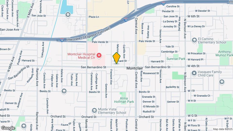 5142 San Bernardino Rd Map and Location Details
