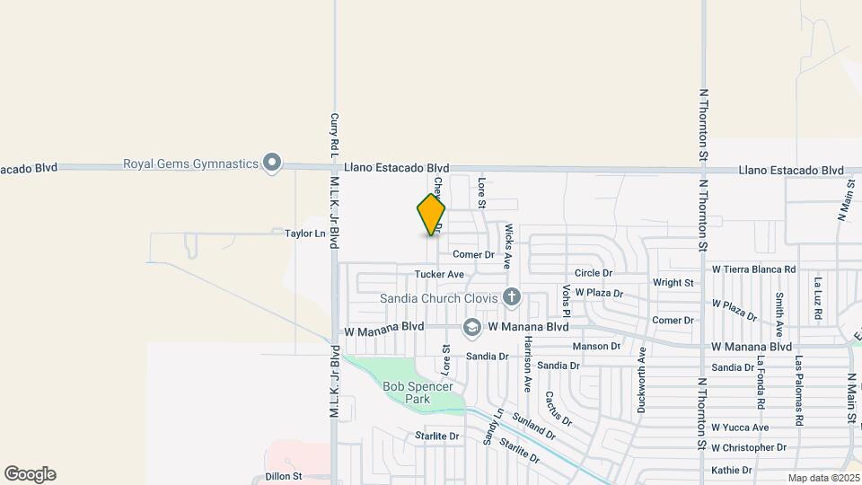 3020 Cheyenne Dr Map and Location Details